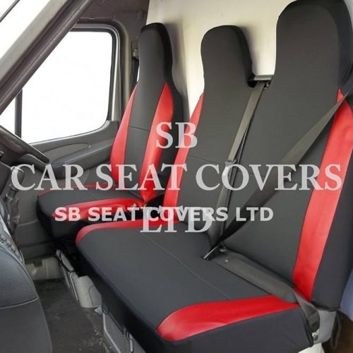 Toyota Hiace Van Seat Covers Dark Anthracite