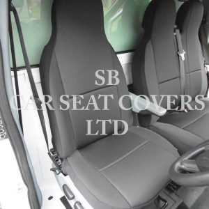 Citroen Dispatch van seat covers rack black cloth seating fabric one single one double