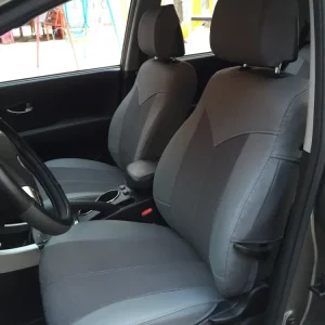 Mitsubishi Shogun jeep seat covers anthracite sports fabric- 2 fronts