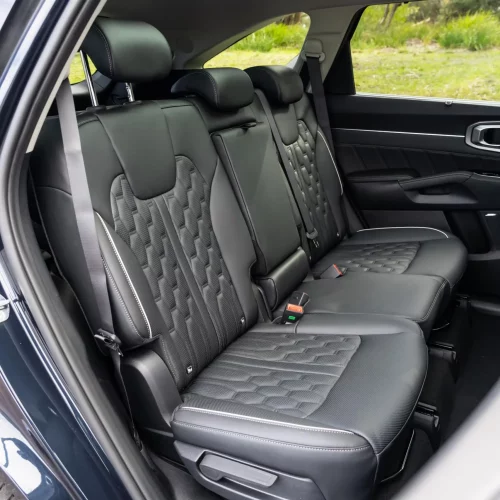 Kia Sorrento jeep seat covers anthracite sports fabric- 2 fronts