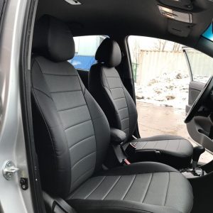 Suzuki Grand Vitara jeep seat covers anthracite sports fabric- 2 fronts