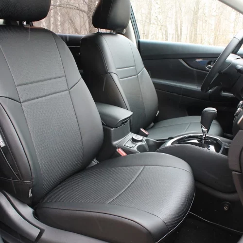 Kia Sorrento Jeep seat covers deluxe waterproof black – 2 fronts