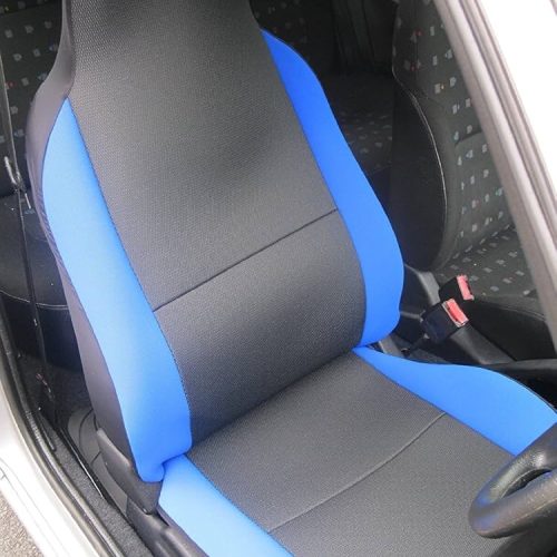 Vauxhall Frontera Jeep seat covers deluxe waterproof black – 2 fronts