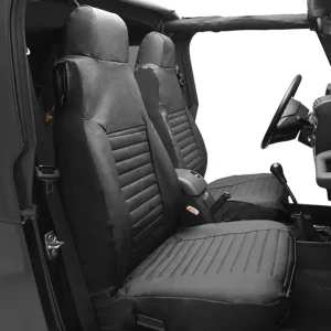 Citroen Crosser jeep seat covers deluxe waterproof grey - 2 fronts