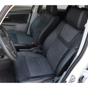 Ford Kuga Jeep seat covers deluxe waterproof black - 2 fronts