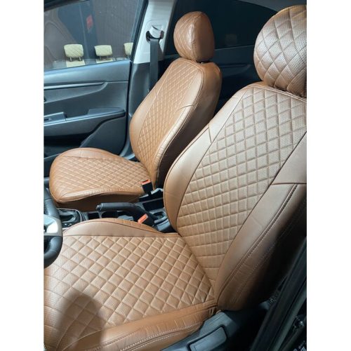 Suzuki Grand Vitara Jeep seat covers deluxe waterproof grey – 2 fronts