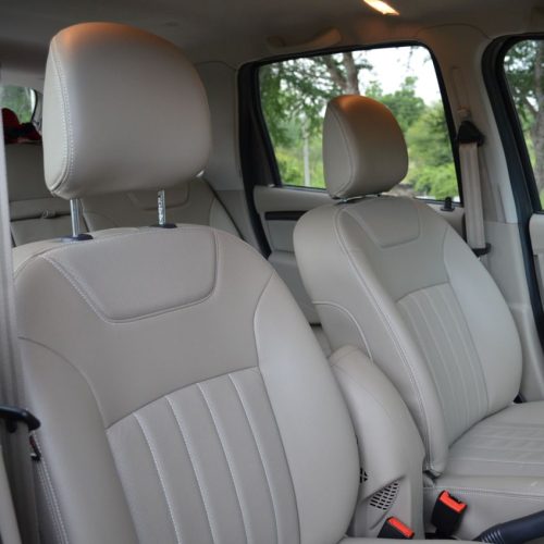 Nissan Terrano 2 Jeep seat covers deluxe waterproof black – 2 fronts