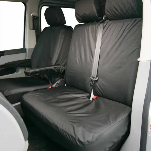 Citroen Crosser jeep seat covers anthracite sports fabric- 2 fronts