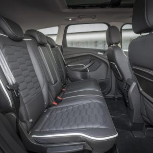 Ford Kuga Jeep seat covers deluxe waterproof grey - 2 fronts