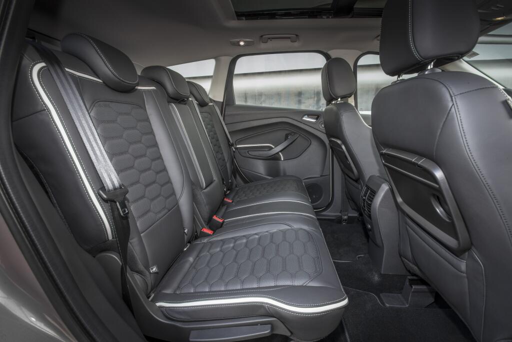 Ford Kuga Jeep seat covers deluxe waterproof grey - 2 fronts