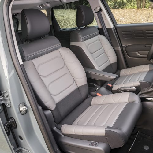 Ford Maverick jeep seat covers anthracite sports fabric- 2 fronts
