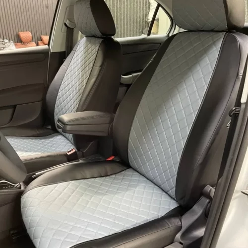 Land Rover Discovery jeep seat covers anthracite sports fabric- 2 fronts