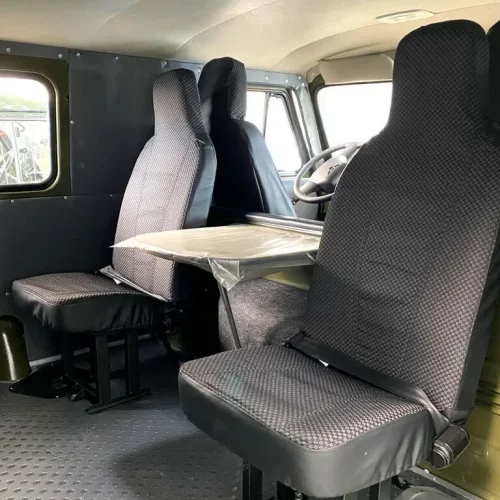 Isuzu Rodeo Denver Jeep seat covers deluxe waterproof black – 2 fronts