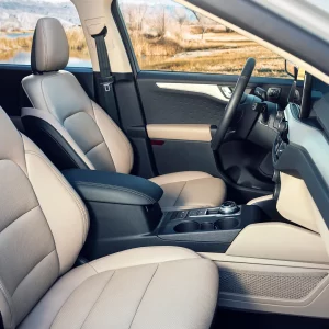 Ford Maverick Jeep seat covers deluxe waterproof black - 2 fronts