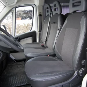 Land Rover Discovery Jeep seat covers deluxe waterproof grey - 2 fronts