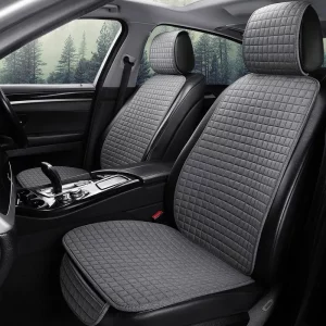 Mitsubishi Pajero jeep seat covers anthracite sports fabric- 2 fronts
