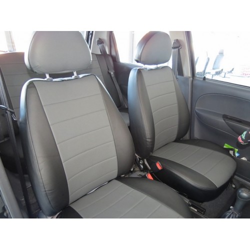 Mitsubishi Shogun Jeep seat covers deluxe waterproof grey – 2 fronts