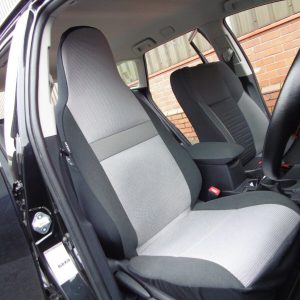 Honda CRZ Jeep seat covers deluxe waterproof grey - 2 fronts