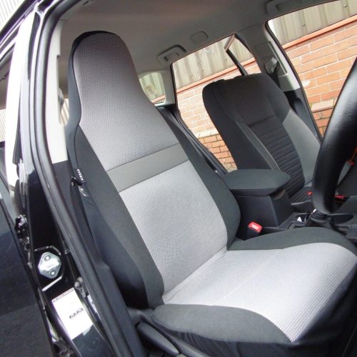 Honda CRZ Jeep seat covers deluxe waterproof grey – 2 fronts